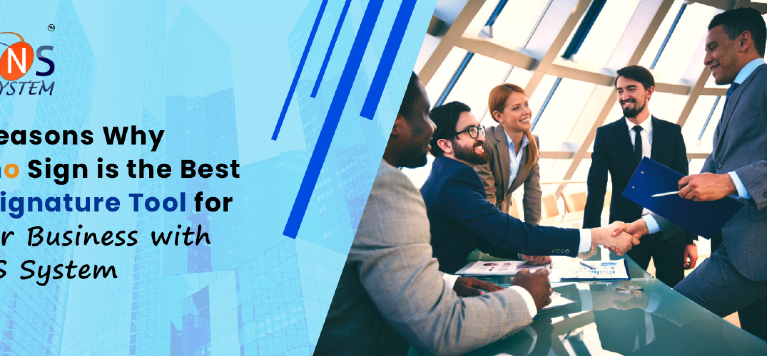 5 Reasons Why Zoho Sign is the Best E-Signature Tool for Your Business with Snssystem