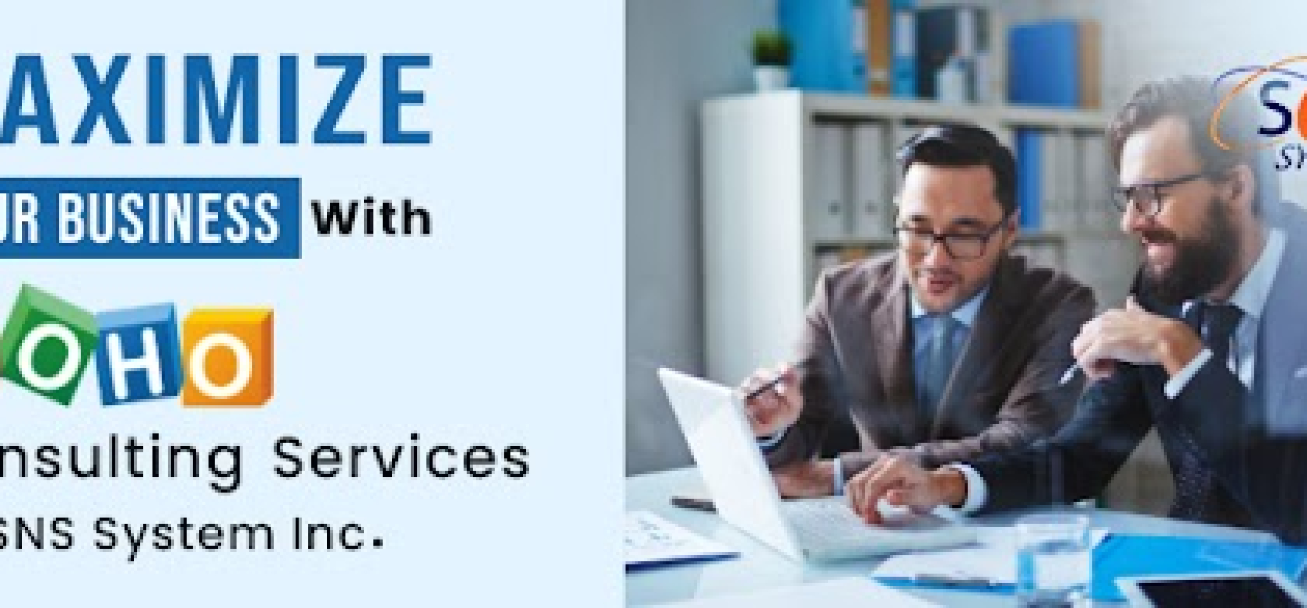 Maximize Your Business with Zoho Consulting Services by SNS System Inc