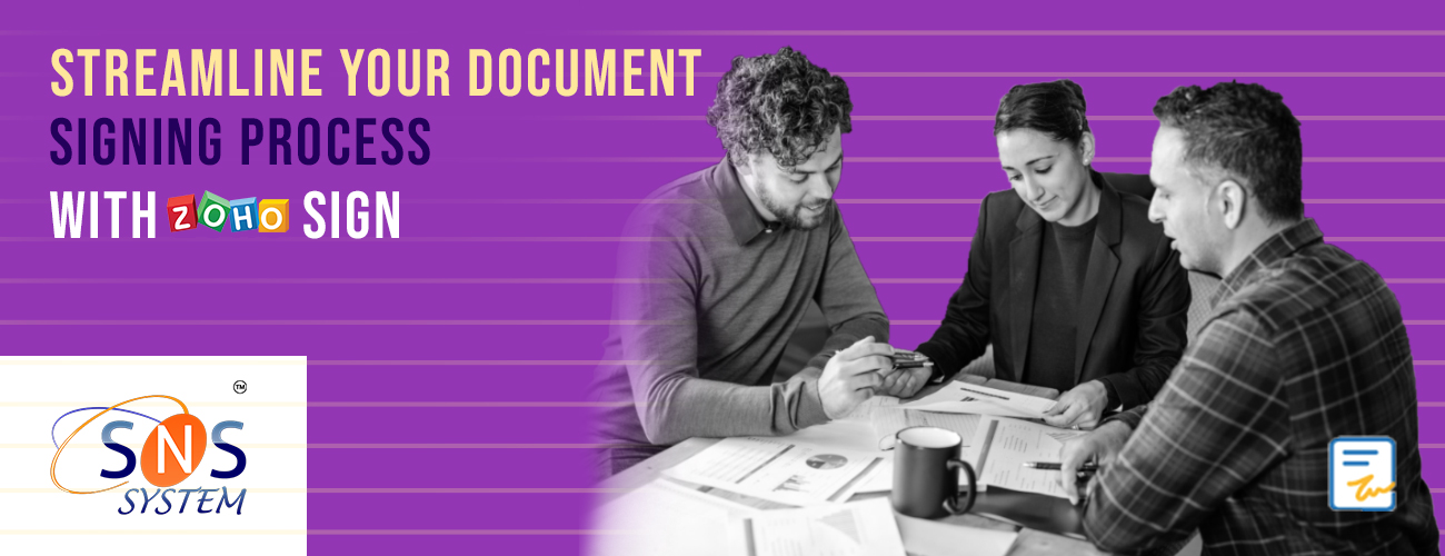 Streamline Your Document Signing Process with Zoho Sign