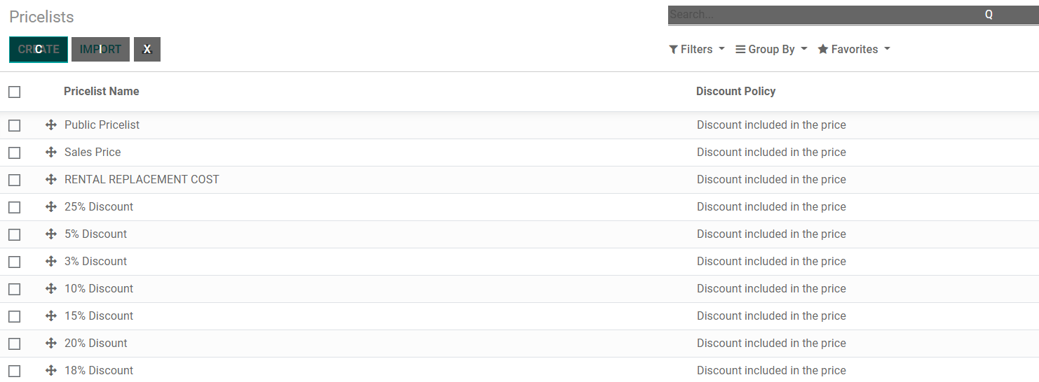 Sales Quotation Unit Price customization services
