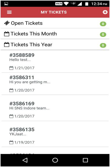 Login Screen My Ticket