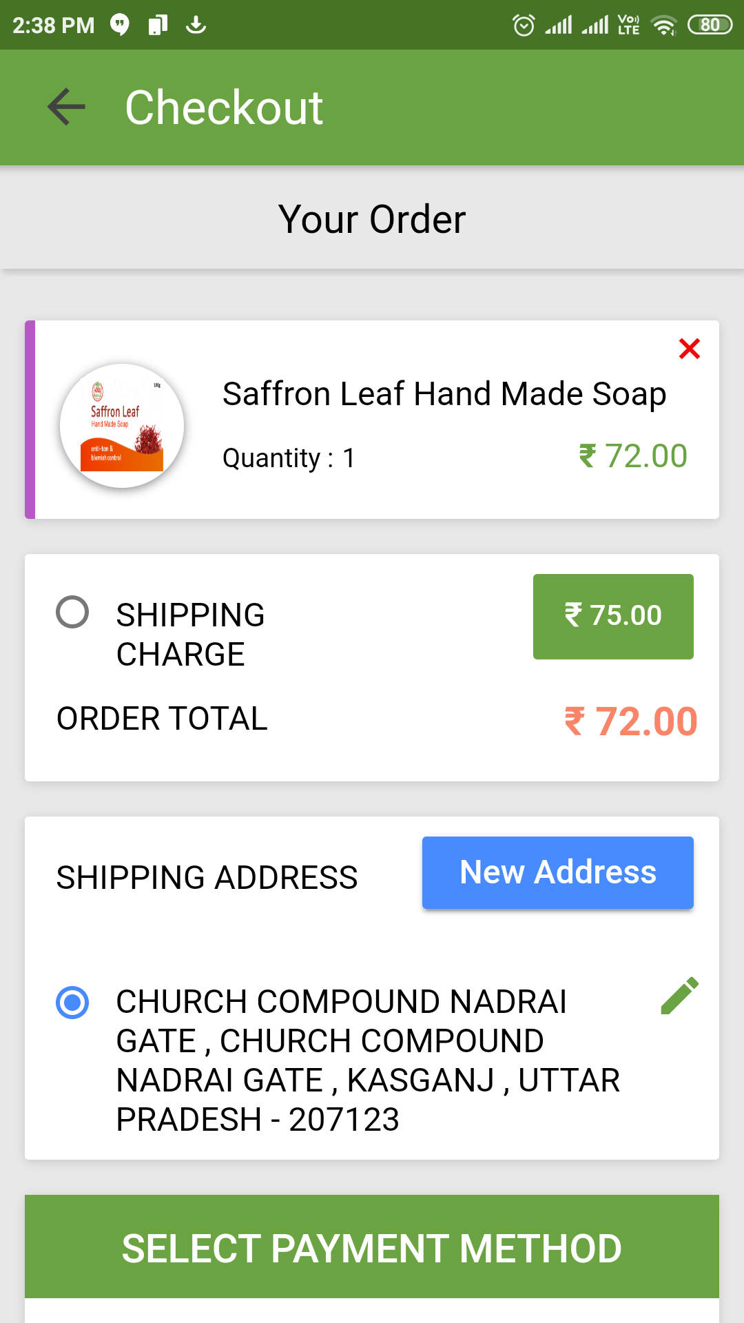 E-commerce Checkout