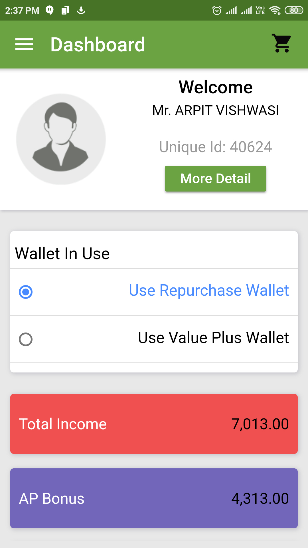 E-commerce Dashboard